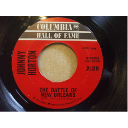 Johnny Horton The Battle Of New Orleans Vinyl 7" USED