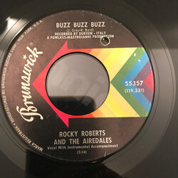 Rocky Roberts & The Airedales Buzz Buzz Buzz USED VINYL 7INCH 45 RPM SINGLE