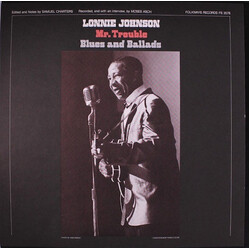 Lonnie Johnson (2) Mr. Trouble Blues And Ballads Vinyl LP USED