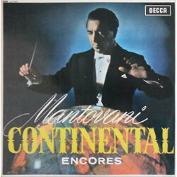 Mantovani And His Orchestra Mantovani Continental Encores Vinyl LP USED
