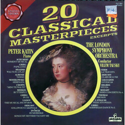 The London Symphony Orchestra / Vilem Tausky / Peter Katin 20 Classical Masterpieces Vinyl LP USED