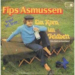 Fips Asmussen Ein Korn Im Feldbett (Ein Bett Im Kornfeld) USED VINYL 7INCH 45 RPM SINGLE STEREO