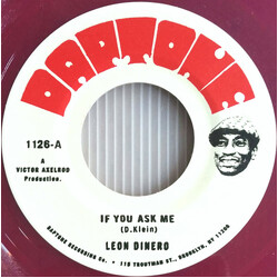 Leon Dinero / Screechy Dan If You Ask Me / Bandits Vinyl 7" USED