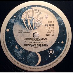 Tuesday's Children (2) Boogie Woman USED VINYL 12INCH 45 RPM
