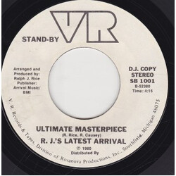 R.J.'s Latest Arrival Ultimate Masterpiece USED VINYL 7INCH 45 RPM SINGLE PROMO