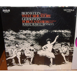Leonard Bernstein / George Gershwin / Robert Russell Bennett / RCA Victor Symphony Orchestra West Side Story / Porgy and Bess Vinyl LP USED
