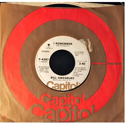 Bill Amesbury I Remember USED VINYL 7INCH 45 RPM SINGLE PROMO STEREO MONO