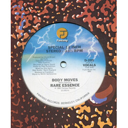 Rare Essence Body Moves USED VINYL 12INCH 33 S RPM STEREO