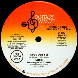 Slick (2) / Doris James Sexy Cream / The Whole World's Dancin' USED VINYL 12INCH 33 S RPM PROMO