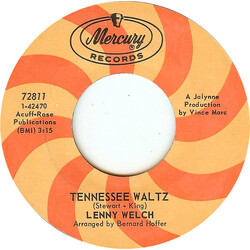 Lenny Welch Tennessee Waltz / He Who Loves USED VINYL 7INCH 45 RPM SINGLE