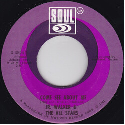 Junior Walker & The All Stars Come See About Me / Sweet Soul USED VINYL 7INCH 45 RPM SINGLE