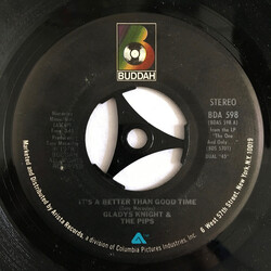 Gladys Knight And The Pips It's A Better Than Good Time USED VINYL 7INCH 45 RPM SINGLE
