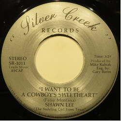 Shawn Lee (4) I Want To Be A Cowboy's Sweetheart USED VINYL 7INCH 45 RPM