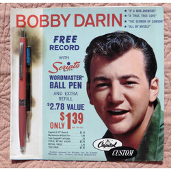 Bobby Darin Scripto Inc. Presents Bobby Darin USED VINYL 7INCH 45 RPM EP