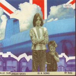 Bag (9) Blue Suburban Skies USED VINYL 7INCH SINGLE LIMITED EDITION NUMBERED
