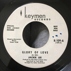 Jackie Lee Glory Of Love / Bring It Home USED VINYL 7INCH 45 RPM PROMO
