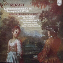 Wolfgang Amadeus Mozart / George Pieterson / Pierre Pierlot / Arthur Grumiaux / Koji Toyoda / Max Lesueur / Janos Scholz Clarinet Quintet, K.581 - Obo