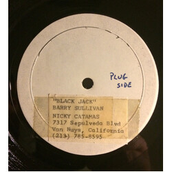 Barry Sullivan (3) / Nicky Catamas Black Jack / Lightnin' USED VINYL 7INCH 45 RPM WHITE LABEL