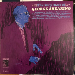 George Shearing The Very Best Of George Shearing Vinyl LP USED