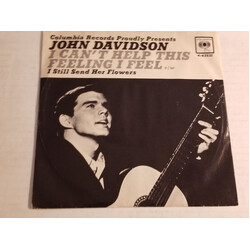 John Davidson I Can't Help This Feeling I Feel / I Still Send Her Flowers USED VINYL 7INCH PROMO 45 RPM