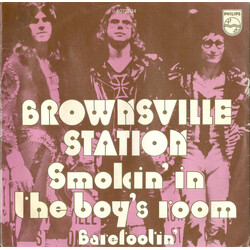 Brownsville Station Smokin' In The Boy's Room USED VINYL 7INCH SINGLE 45 RPM