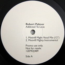 Robert Palmer Addicted To Love USED VINYL 12INCH PROMO SINGLE