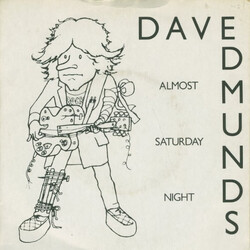 Dave Edmunds Almost Saturday Night USED VINYL 7INCH 45 RPM SINGLE STEREO
