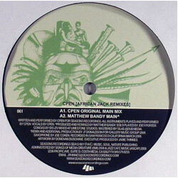 Cpen African Jack Remixes USED VINYL 12INCH