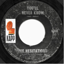The Hesitations You'll Never Know USED VINYL 7INCH 45 RPM