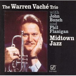 The Warren Vaché Trio / John Bunch / Phil Flanigan Midtown Jazz Vinyl LP USED