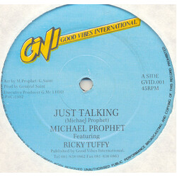 Michael Prophet Just Talking / My Love USED VINYL 12INCH
