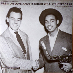 Preston Love And His Orchestra Johnny Otis Presents Preston Love And His Orchestra - Strictly Cash Vinyl LP USED