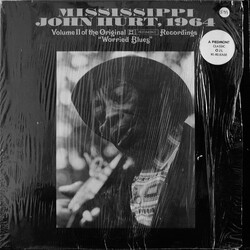 Mississippi John Hurt Volume II Of The Original Piedmont Recordings "Worried Blues" Vinyl LP USED
