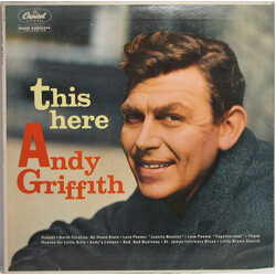 Andy Griffith This Here Andy Griffith Vinyl LP USED