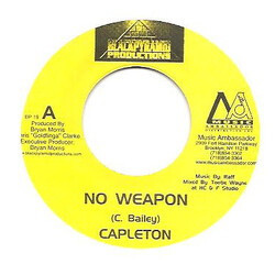 Capleton No Weapon USED VINYL 7INCH 45 RPM