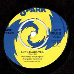 Dave Travis (2) Long Black Veil USED VINYL 7INCH 45 RPM SINGLE