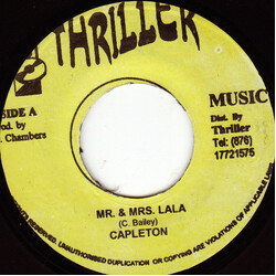 Capleton Mr. & Mrs. La La USED VINYL 7INCH SINGLE 45 RPM