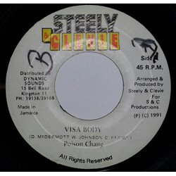 Poison Chang Visa Body USED VINYL 7INCH 45 RPM