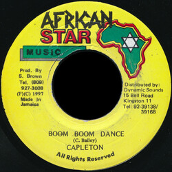 Capleton Boom Boom Dance USED VINYL 7INCH 45 RPM