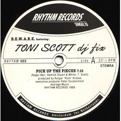 B.E.W.A.R.E. / Tony Scott / DJ Fix (2) Pick Up The Pieces VINYL 12" USED