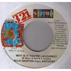 Buju Banton / Anthony B Why Is It You're Laughing? USED VINYL 7INCH 45 RPM