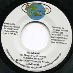 Junior Kelly / Teflon (3) Wonderful / Love Your Life USED VINYL 7INCH 45 RPM