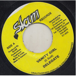Delegate (4) Vanity Girl USED VINYL 7INCH