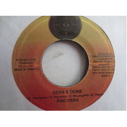 Pinchers Seen & Done USED VINYL 7INCH 45 RPM SINGLE