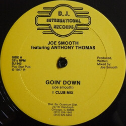 Joe Smooth / Anthony Thomas Goin' Down VINYL 12" USED