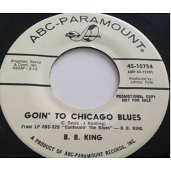 B.B. King Goin' To Chicago Blues USED VINYL 7INCH SINGLE PROMO