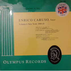 Enrico Caruso Enrico Caruso Volume 6 New-York 1909-10 Vinyl LP USED