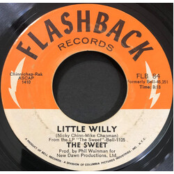 The Sweet Little Willy / Blockbuster USED VINYL 7INCH 45 RPM SINGLE STYRENE