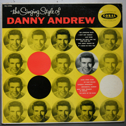 Danny Andrew (2) The Singing Style Of Danny Andrew Vinyl LP USED