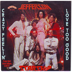 Jefferson Starship Crazy Feelin' Vinyl 7" USED